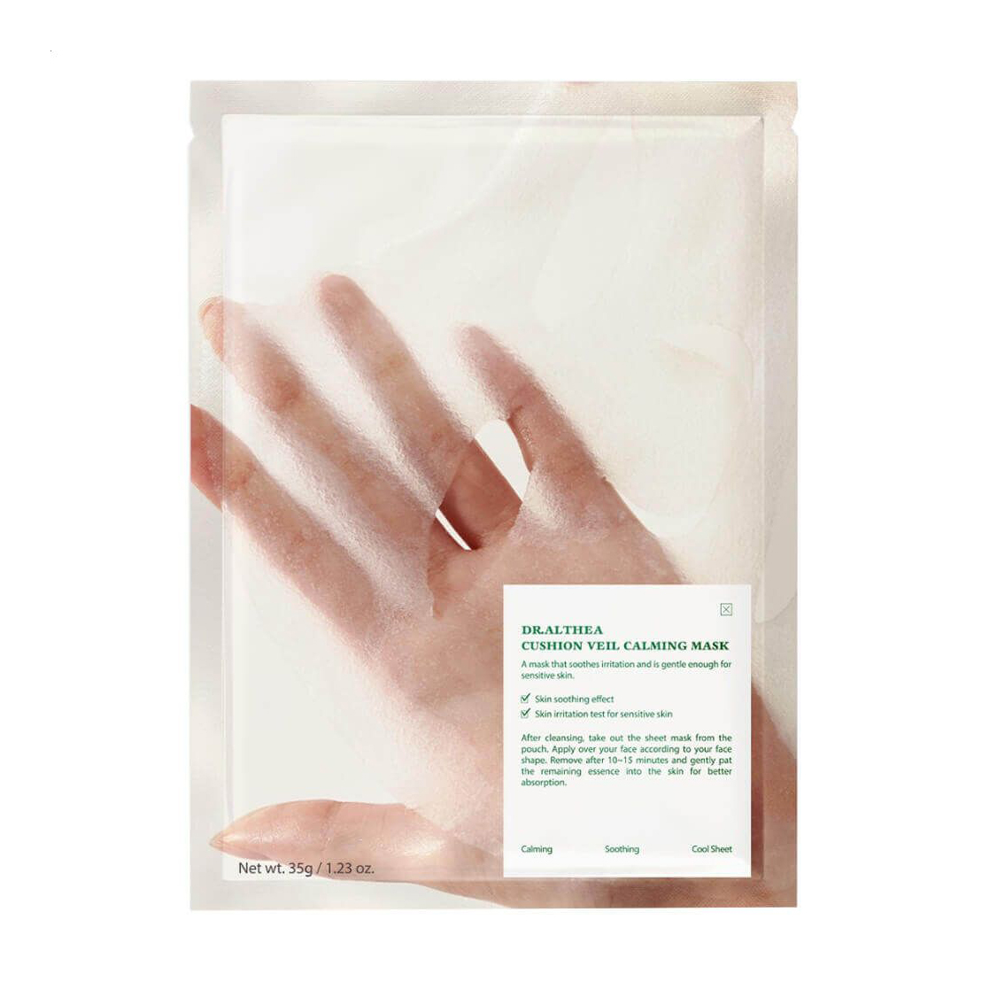 Заспокійлива тканинна маска для обличчя Dr. Althea Cushion Veil Calming Mask, 35 г
